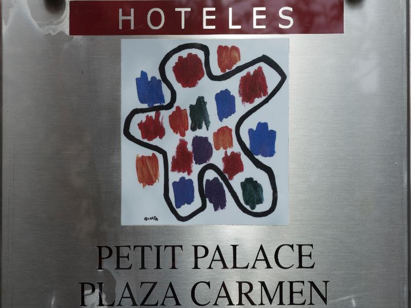 Petit Palace Plaza Del Carmen Madrid Bagian luar foto